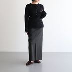 FAIRY ALPACA KN HENLY NECK #010 BLACK [16852 60036]