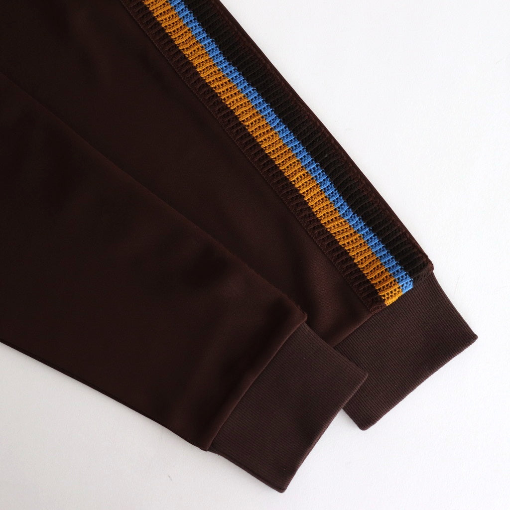 TRACK JACKET JERSEY #D.BROWN [DNS25B02]