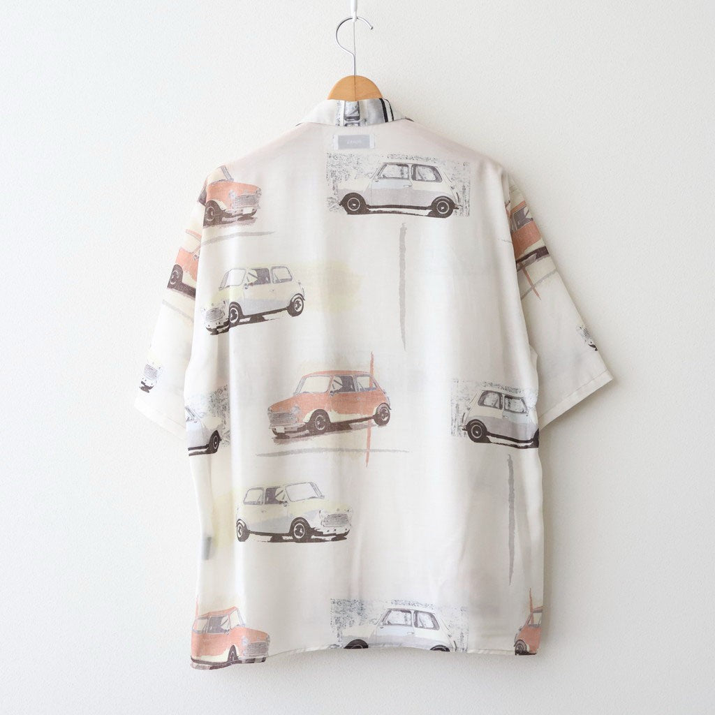 OPEN COLLAR S/S SHIRT #GRAIGE MINI [M26B07SH03B]