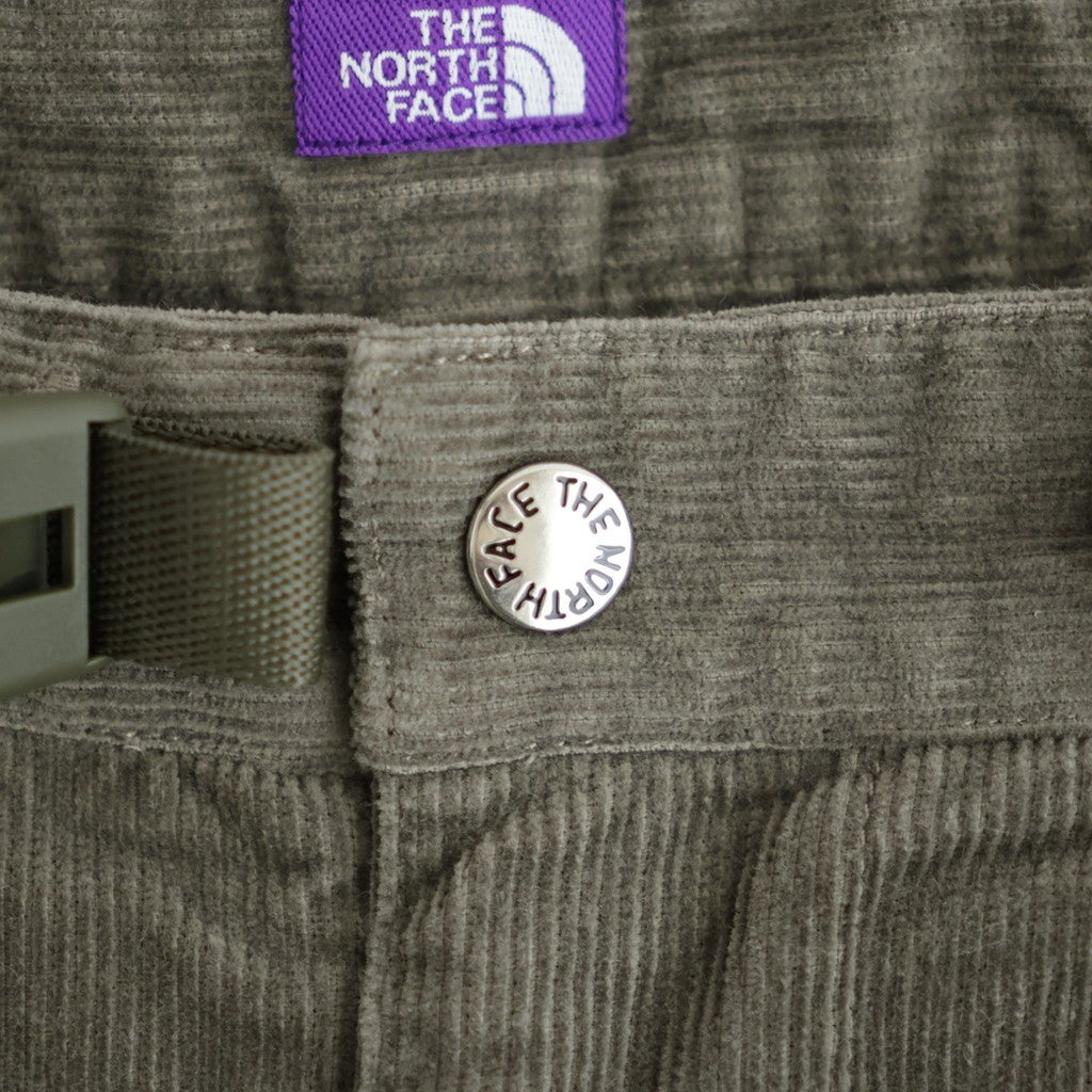 Corduroy Wide Straight Field Pants #Olive [N26FC052]