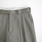 SINGLE PLEAT WIDE TROUSERS #GREIGE [M26C20PT01C]