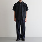 CAMP COLLAR MARINE SHIRTS #ONYX [251OJ-SH11]