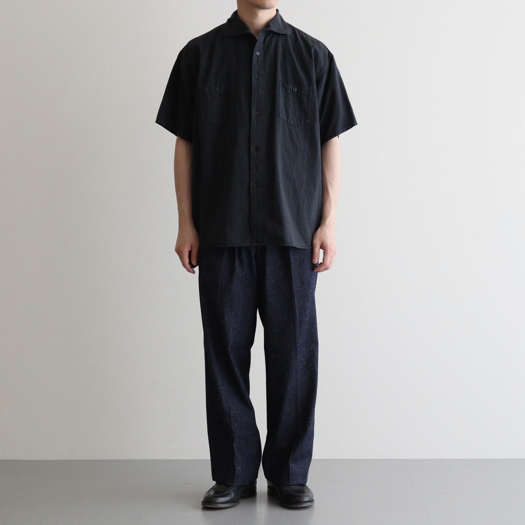 CAMP COLLAR MARINE SHIRTS #ONYX [251OJ-SH11]