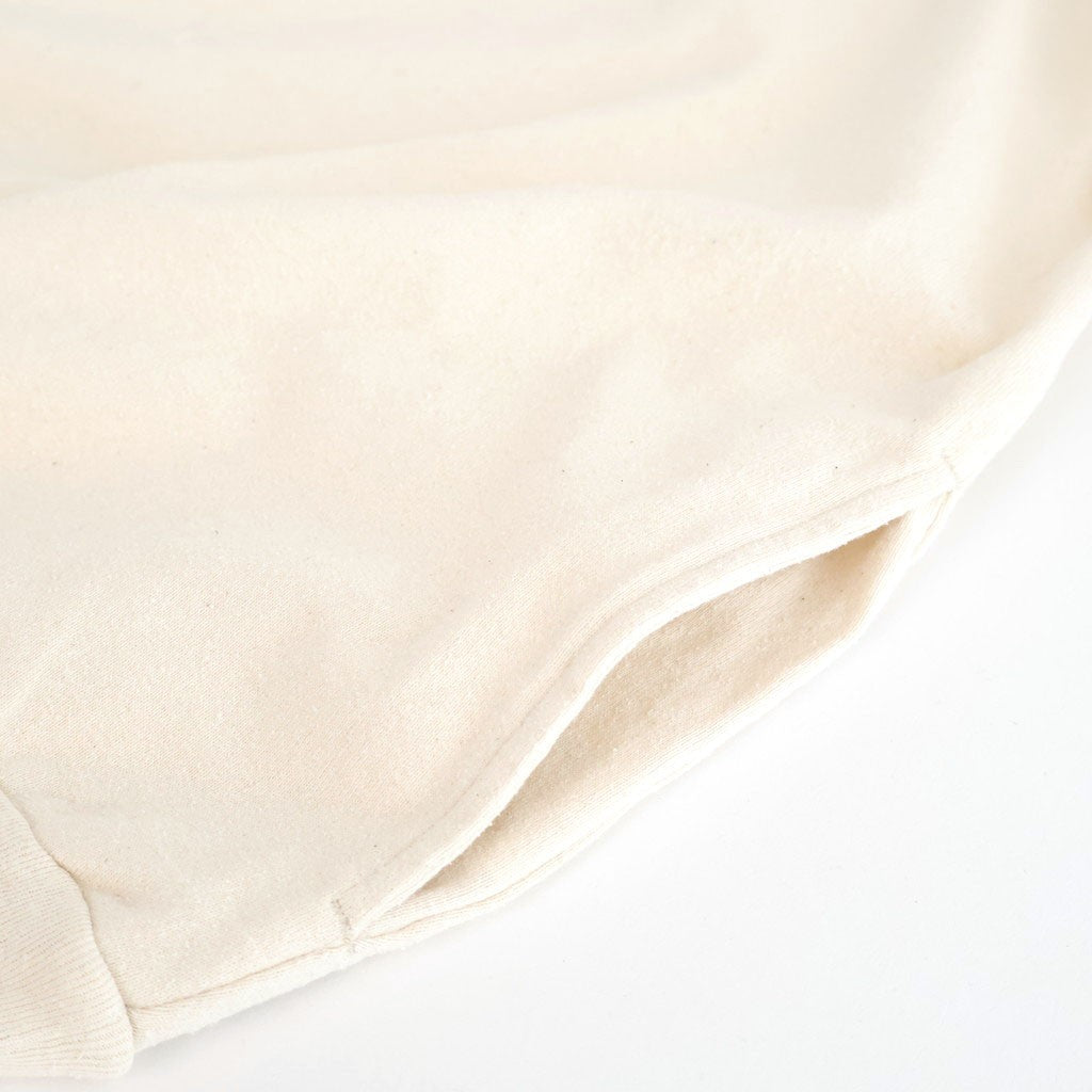 Co/Silk Nep Harf-Zip P/O #Ivory [BHS25S037S26]