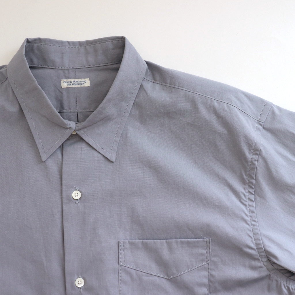 REGULAR COLLAR DRESS SHIRT #OLD SAX [PM-LS01]