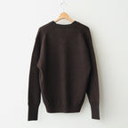 BABY ALPACA KURUMI TENJIKU V CARDIGAN #BROWN [BN-25FM-059]