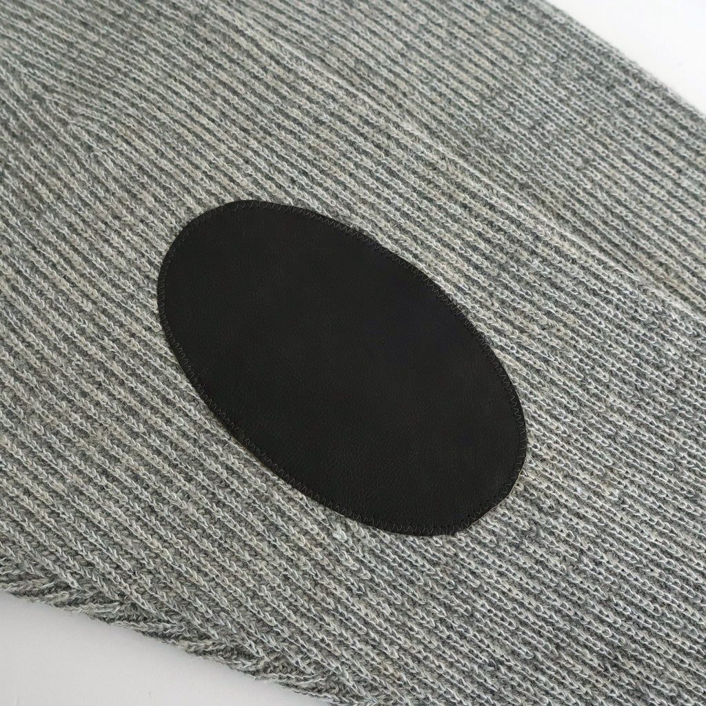 BLENDED KEMPI CREW-NECK SWEATER #PEWTER [252OJ-KN01]