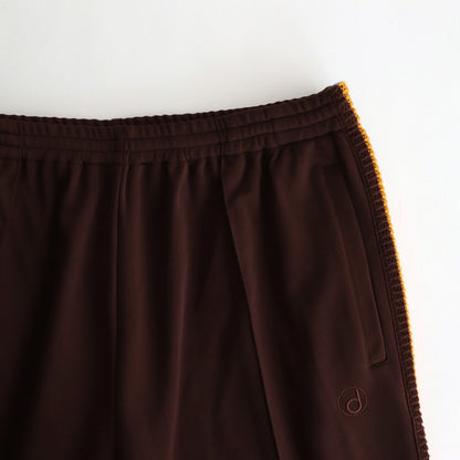 TRACK PANTS JERSEY #D.BROWN [DNS25P02]