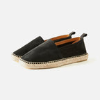 SQUARE TOE ESPADRILLES #BLACK [251OJ-FW06]