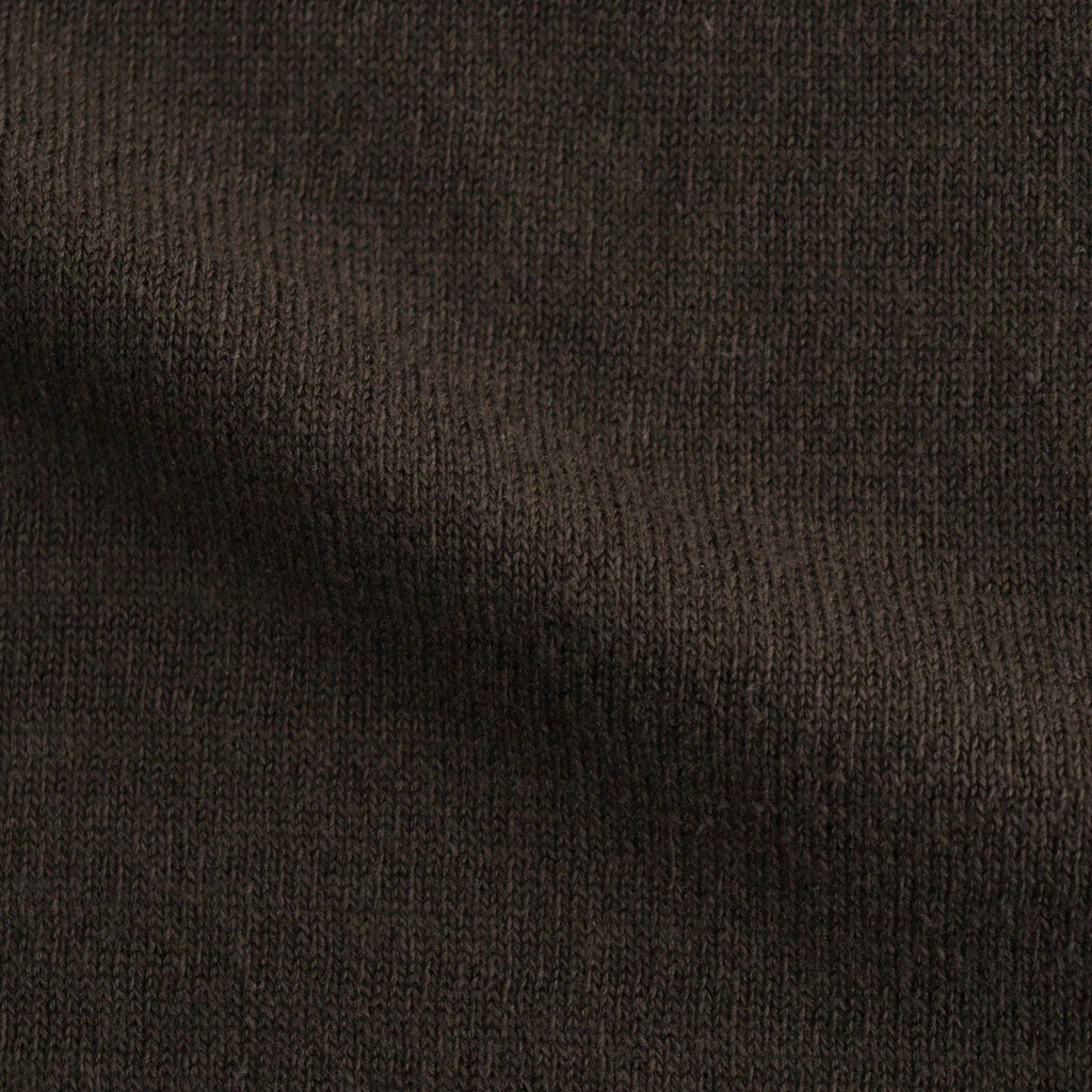 Cotton Silk Henleyneck #Charcoal [NEP-SS2627]