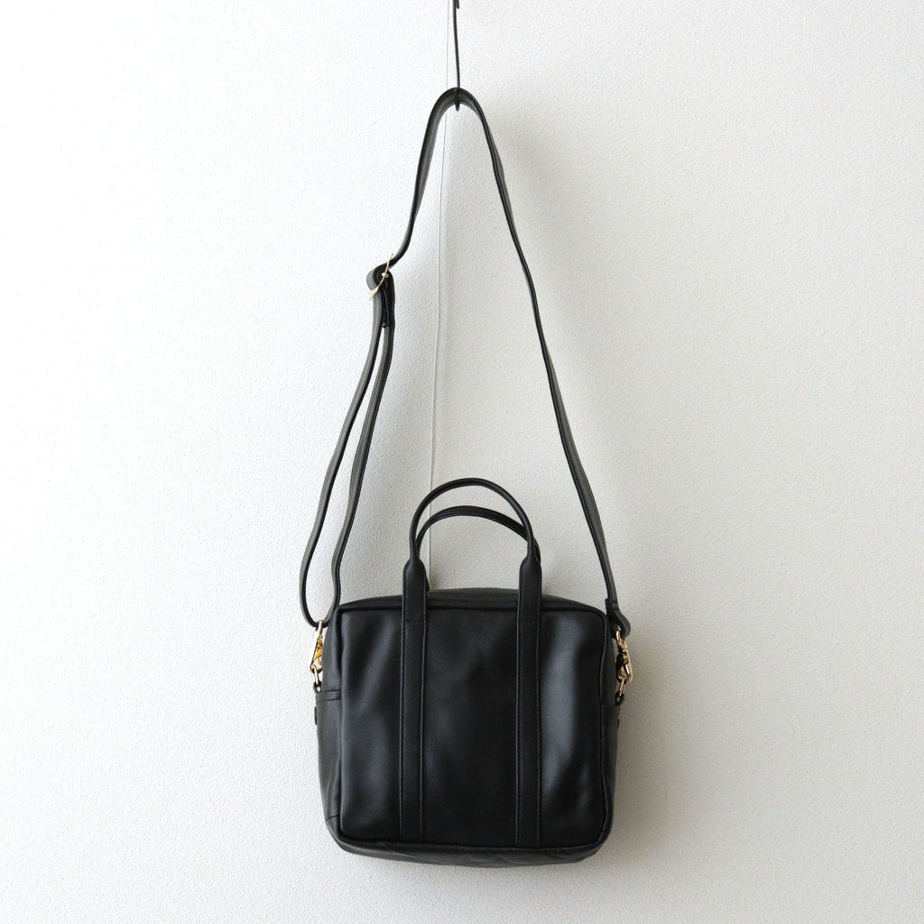 FLIGHT BAG S #BLACK [BG-50-C-COW-5]