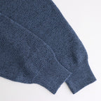 Co/Li Garter Stitch Cardigan #BLUE [NEP-SS2534M]