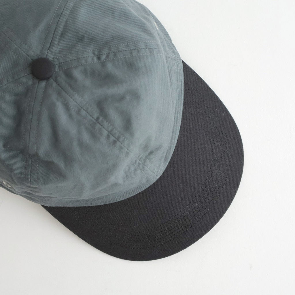 COMBINATION BILL CAP #STEEL GRAY×CHARCOAL [PMAV-AC05]