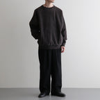 JUMBERCA URAKE FADE COLOR CREW NECK #FADE BROWN [BN-26SM-011]