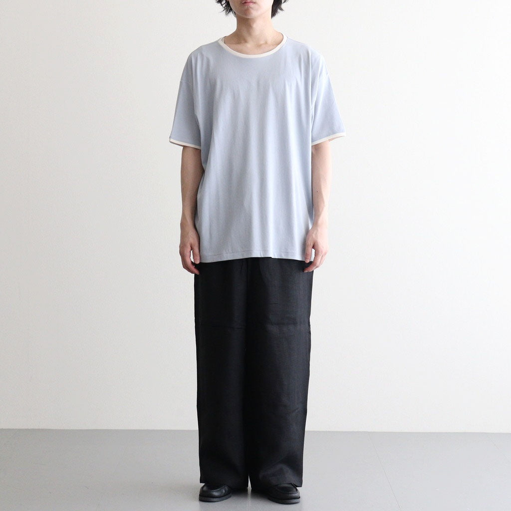 PIMA MOKLODI RINGER TEE #BLUE× WHITE [26S-BIS-CS61]