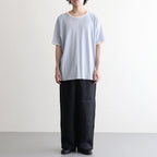 PIMA MOKLODI RINGER TEE #BLUE× WHITE [26S-BIS-CS61]