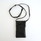 2POCKET SHOULDER BAG #BLACK [BG-37-C-SHEEP-4]