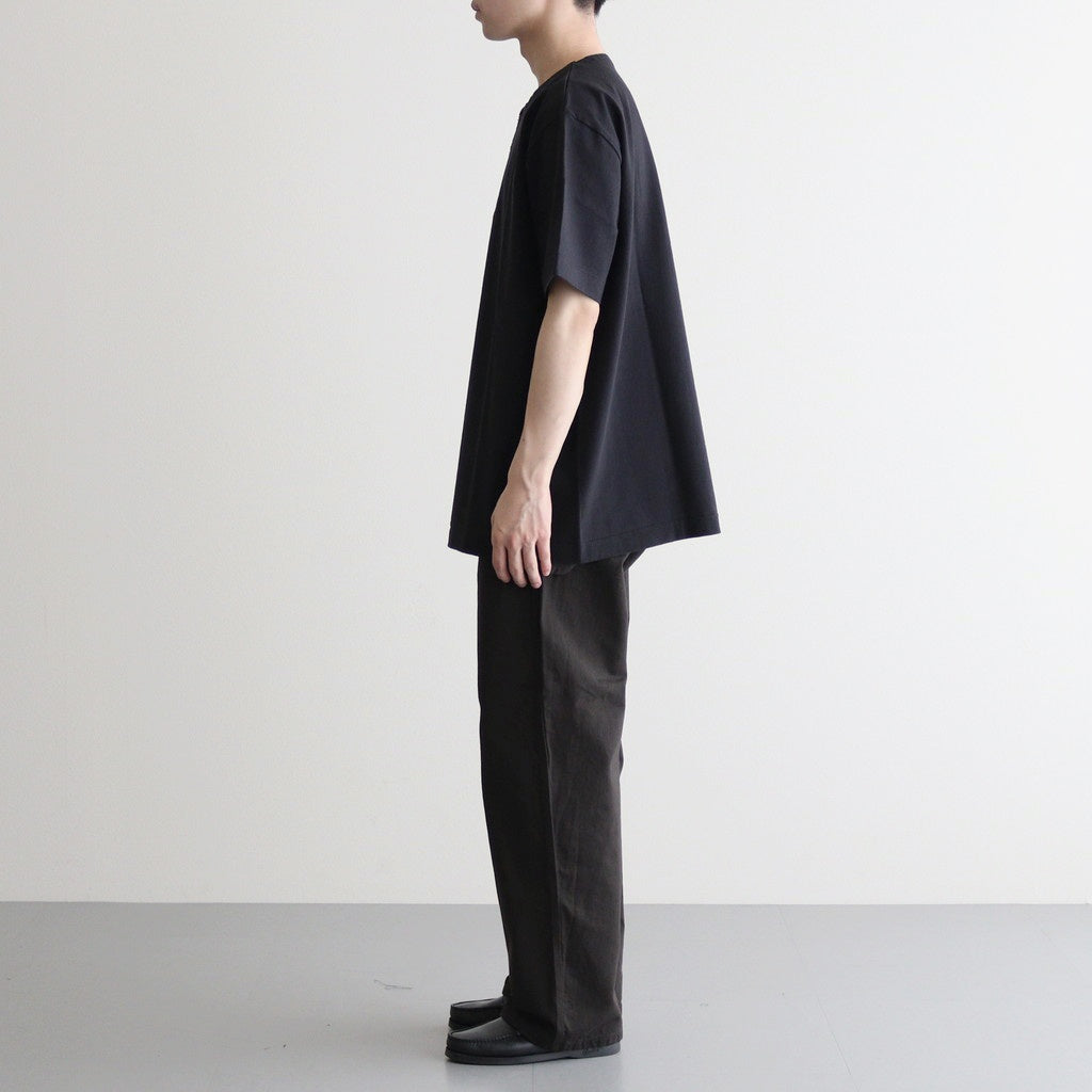 TUBE TEE (Henry-Neck) #ONYX [251OJ-CT05]