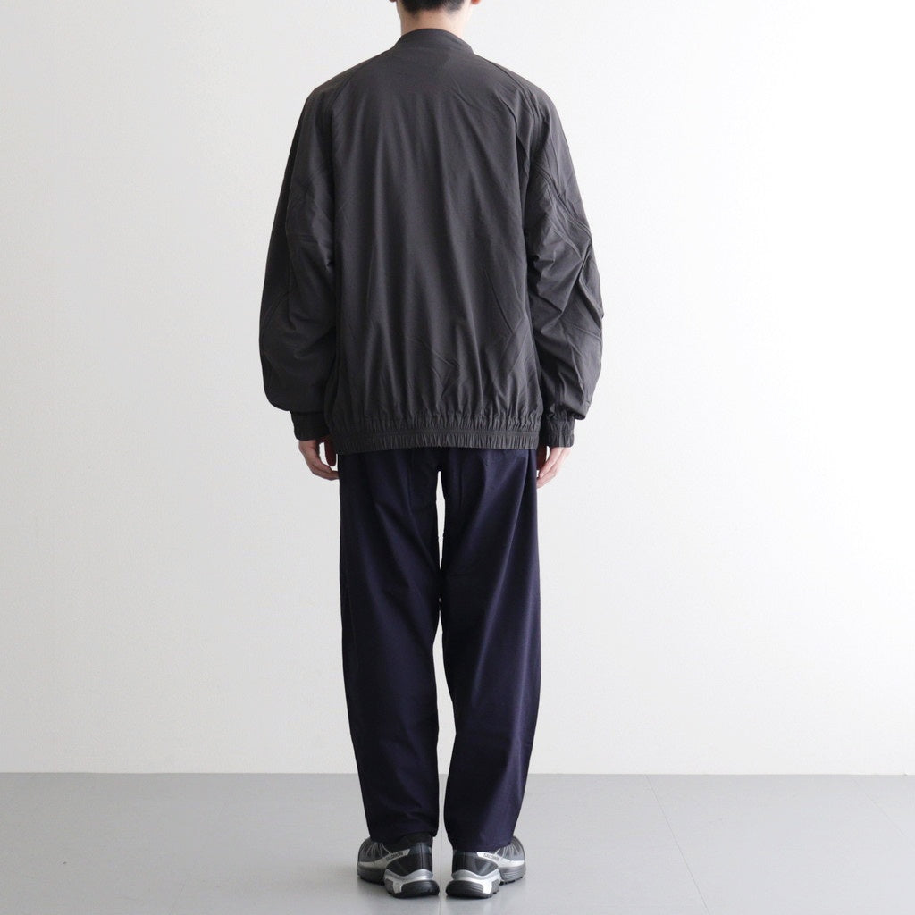 SM SWINGTOP JACKET Nylon Rip Polartec Alpha #Charcoal [25f_SMMF244068]