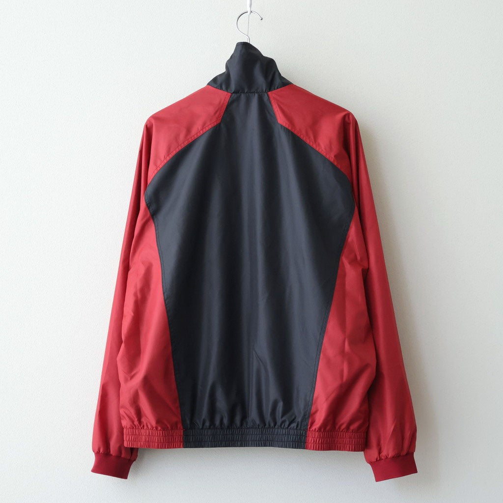 PANEL COLOR TRACK JACKET #RED/BLK [DNS26B02]