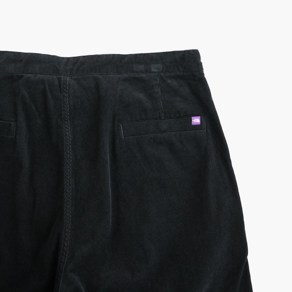 Corduroy Wide Straight Field Pants #Black [N26FC052]