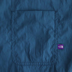 Nylon Taffeta Field S/S Shirt #Teal Blue [N25SG055]