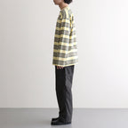BORDER LS TOP #P.YELLOW x VIRIDIAN [PMAV-CL06]
