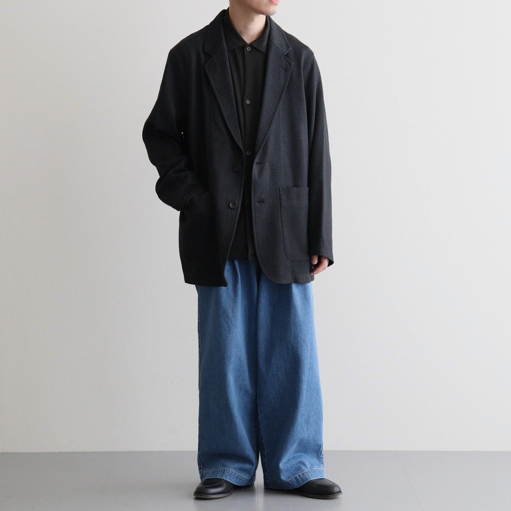 STROLL AROUND JACKET #GRAY BIRD’S-EYE [M26C10JK01C]