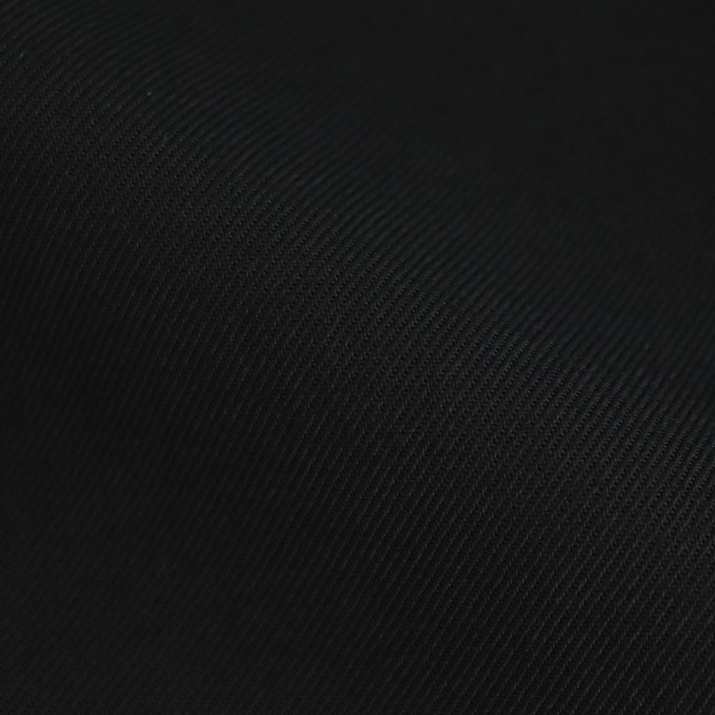 FLAT TAPERED TROUSERS #BLACK [A25C06PT01C]