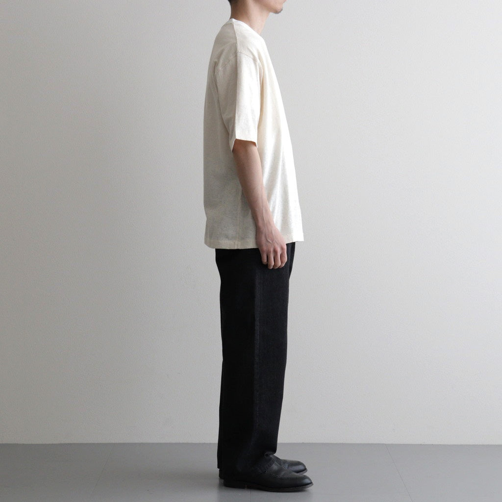 Slub Yarn Cotton２pack Tee #Natural×White / Blue×Navy [NEP-SS2611]