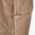 DENIM PAINTER TROUSERS #BROWN(PAINTED) [PMAV-PT10]