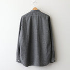 CHAMBRAY WORKADAY LS SHIRT #BLACK(FADE) [PMAT-LS05]