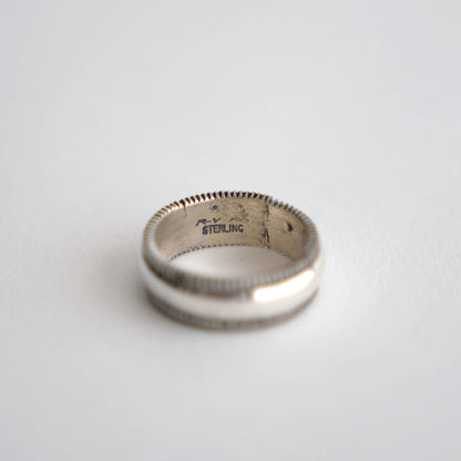 STEVE ARVISO Filing Edge Ring #SILVER