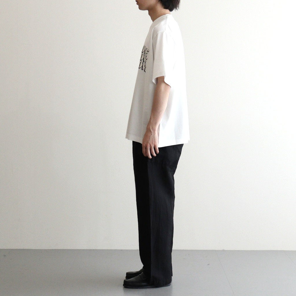 RAREGROOVE Print Tee WIDE #White×White-PT [bROOTS25S34S26B]