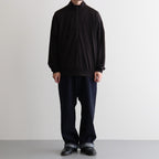 HALF-ZIP STAND #DARK BROWN [M26C15CS02C]