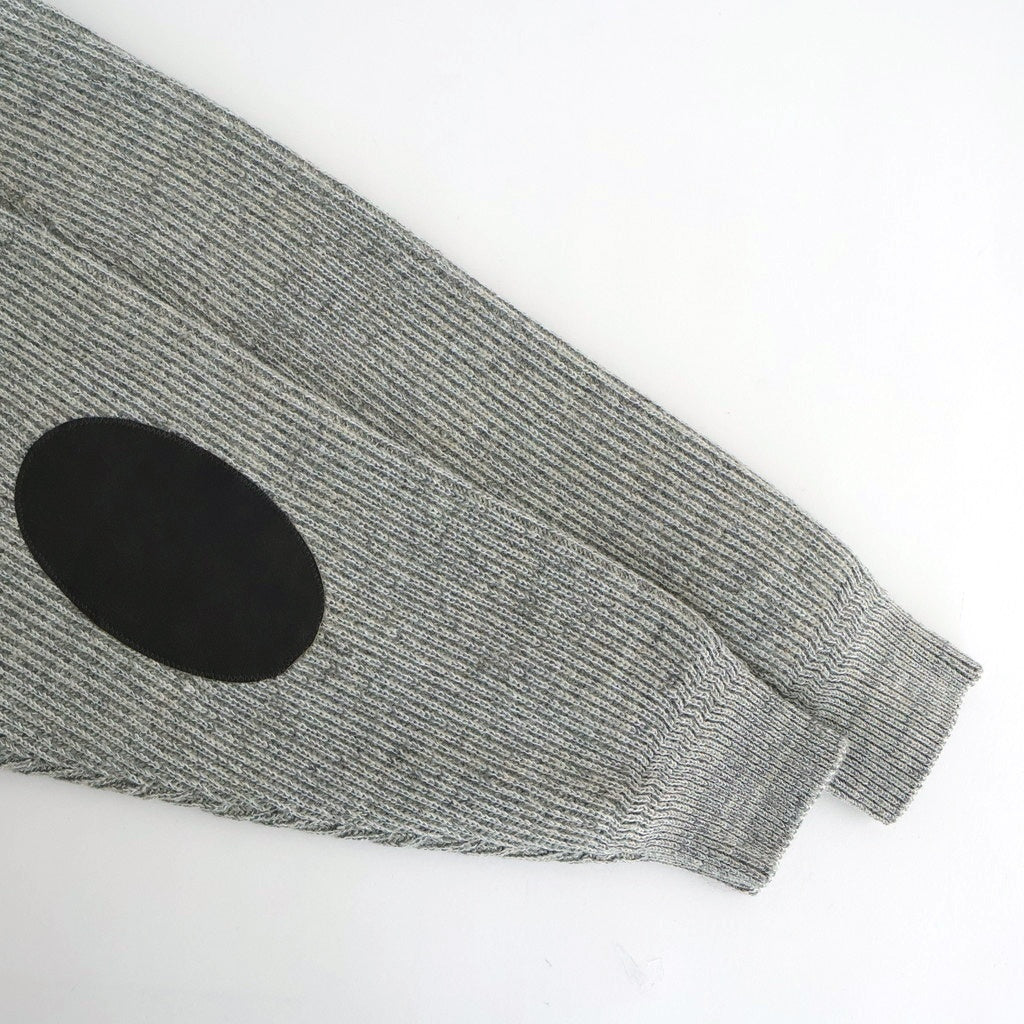 BLENDED KEMPI CREW-NECK SWEATER #PEWTER [252OJ-KN01]