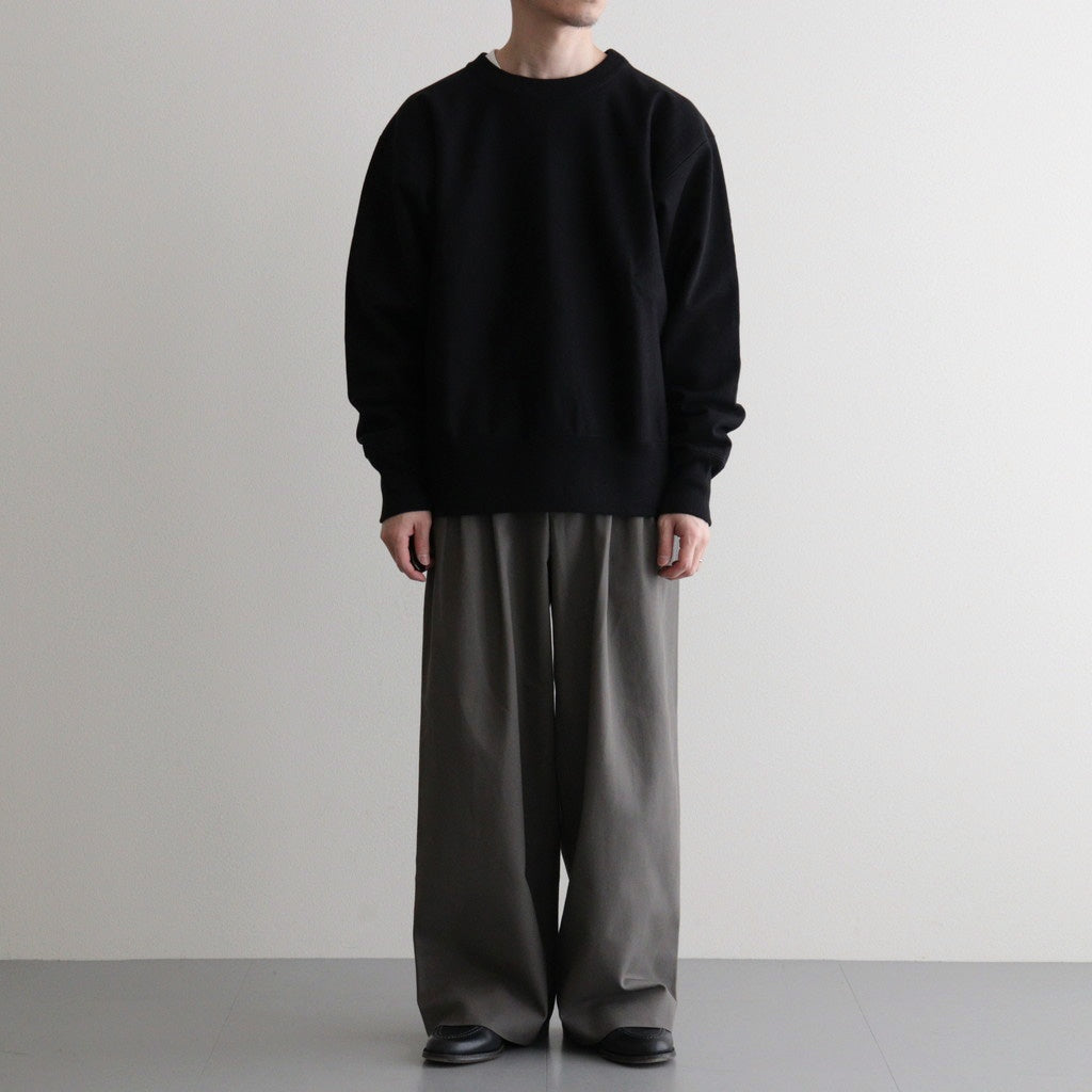 TRIPLE PLEATED WIDE TROUSERS #GRAY [A26A93PT03C]