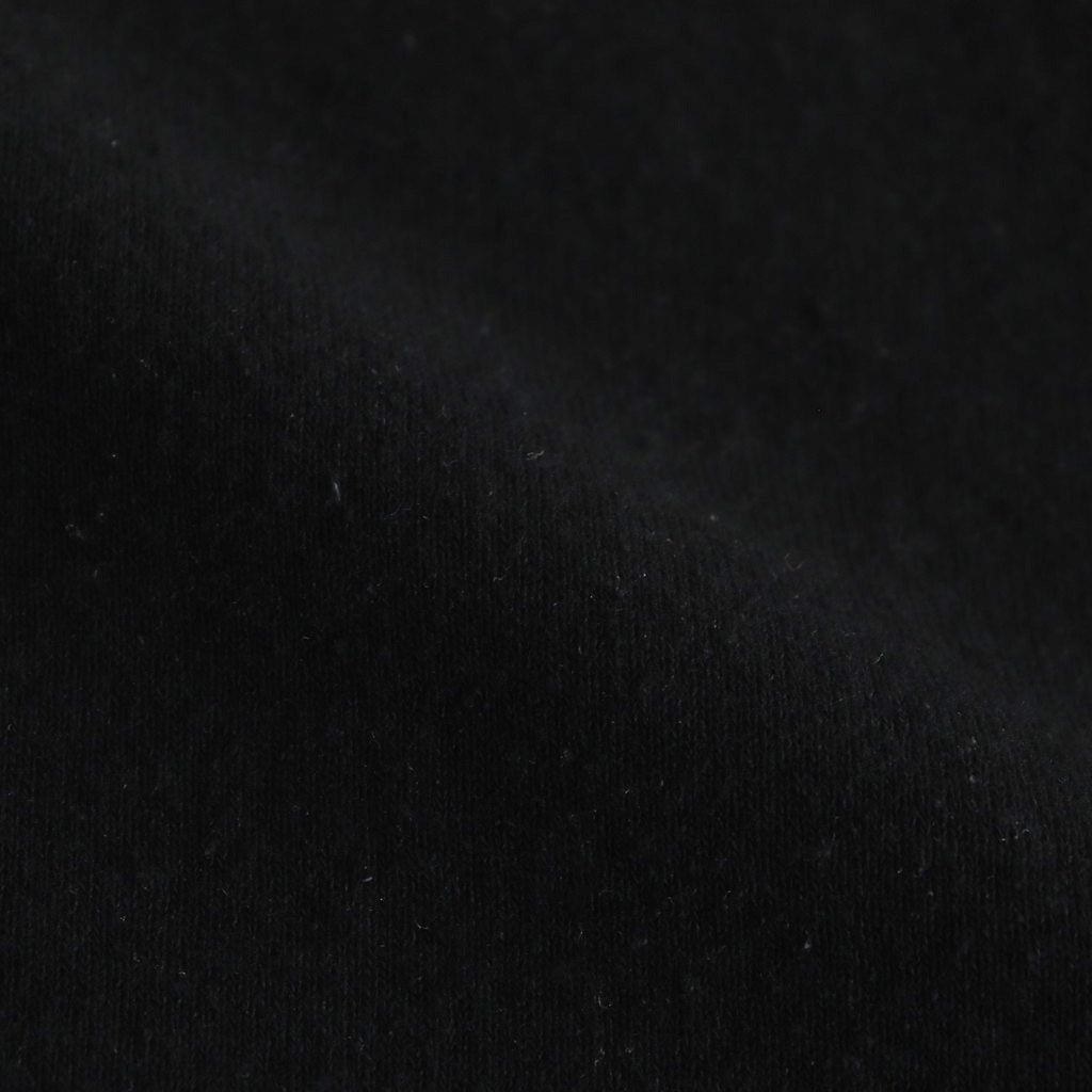 Co/Silk Nep Harf-Zip Shirt #Black [BHS25S037]