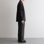 TWO BUTTON POLO L/S TEE #INK BLACK [M25A15CS01C]