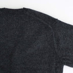 BABY ALPACA KURUMI TENJIKU V CARDIGAN #CHARCOAL [BN-25FM-059]