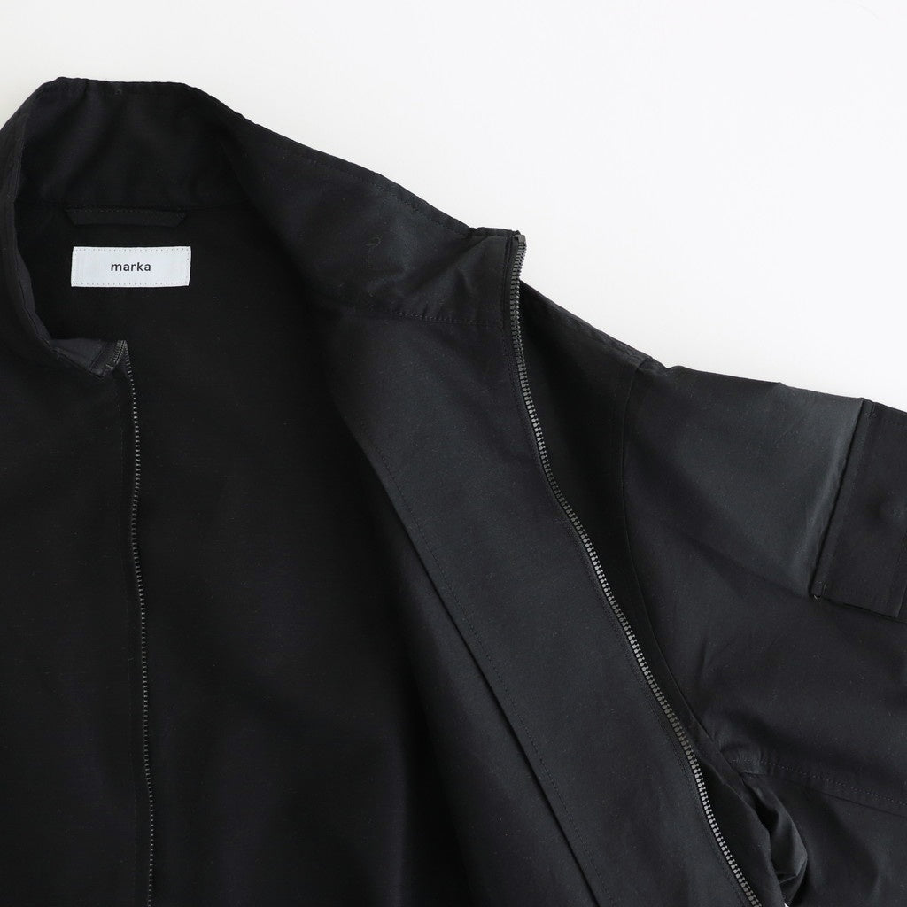 FLIGHT JACKET #CHAMBRAY BLACK [M25C08BL01C]