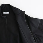 FLIGHT JACKET #CHAMBRAY BLACK [M25C08BL01C]