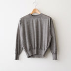 CHOMA CREW NECK #GREIGE [BN-26SL-039]
