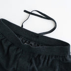 Cotton Linen Poly Pencel Skirt #Charcoal [NEP-SS2632]