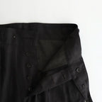 SIDE BUCKLE GURKHA TROUSER #CIGAR [251OJ-PT09]