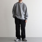 Crew Neck Sweat #Heather Gray [S25SH011]