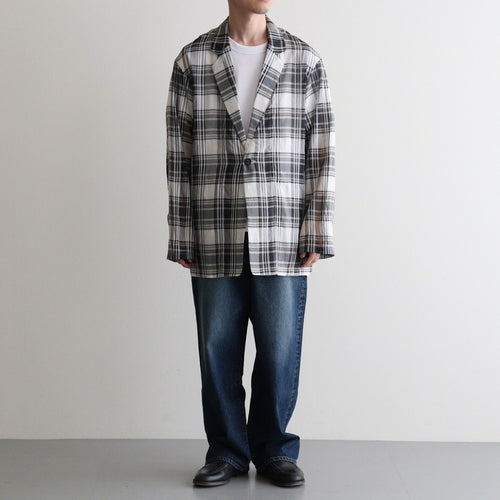 Summer Weight Over Jacket #Check [NEP-SS2641]