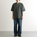 Rough&Smooth Thermal Over-neck #Khaki [bROOTS24S19S26]