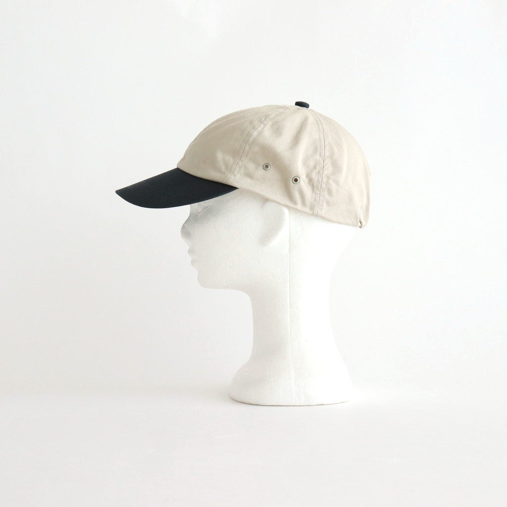 COMBINATION BILL CAP #IVORYxBLUE GRAY [PMAT-AC05]