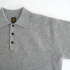 CASHMERE FOX POLO #GRAY [BN-25FM-055]